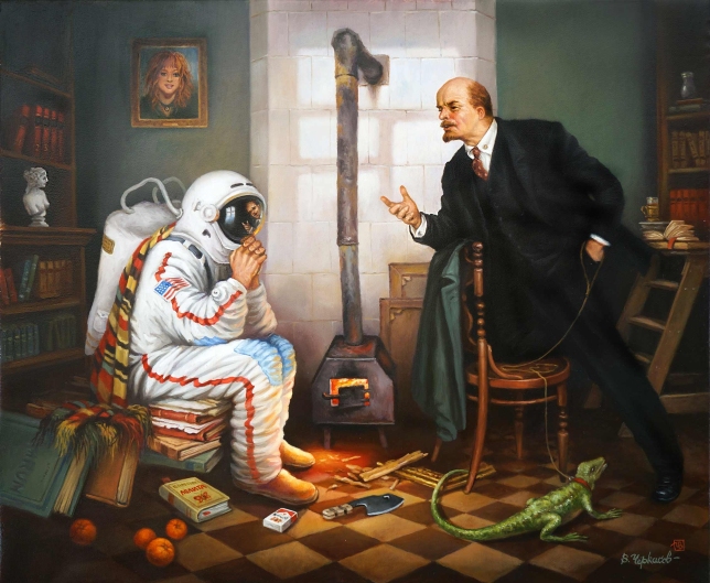 Painting for sale online - The revolution continues