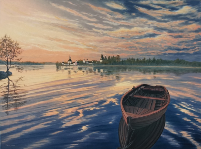 Painting for sale online - On Lake Valdai