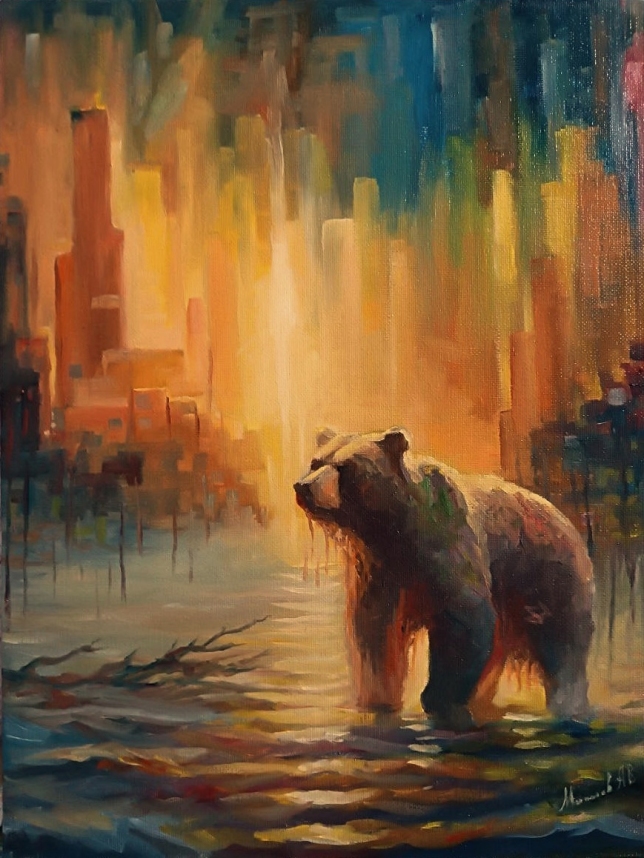 Painting for sale online - City