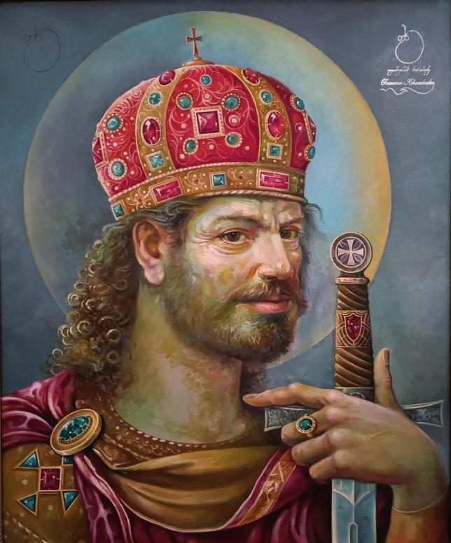 Painting for sale online - King David IV the Builder