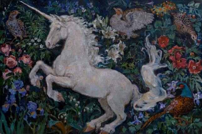 Painting for sale online - Unicorn