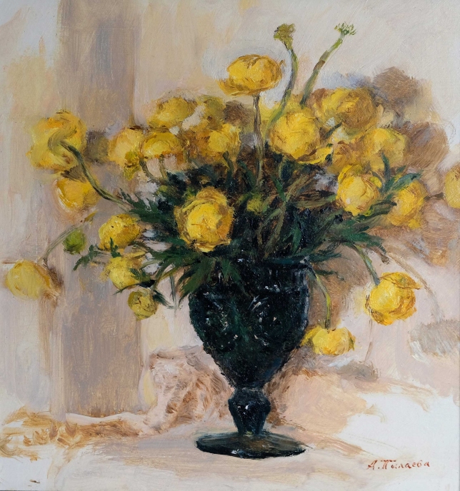 Painting for sale online - Study with wild flowers