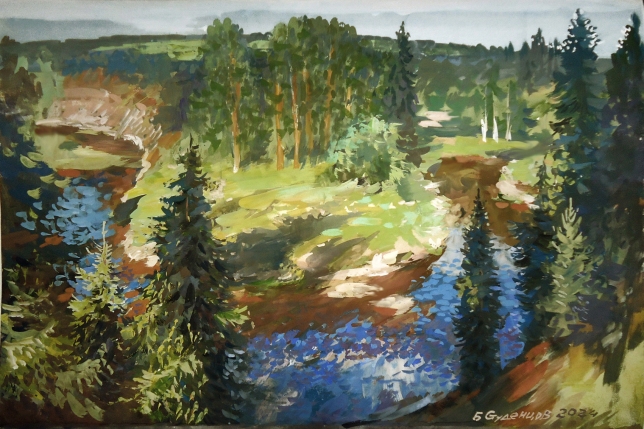 Painting for sale online - Forest river