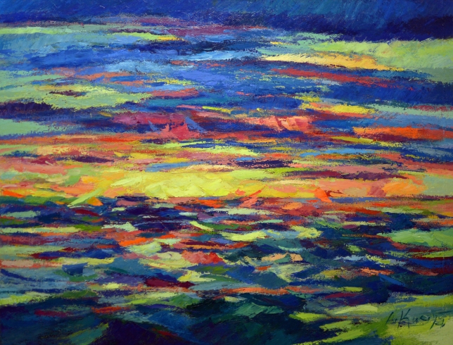 Painting for sale online - Blue ocean