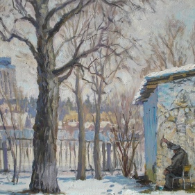 Painting for sale online - Preparing for spring