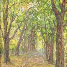 Painting for sale online - Old Alley