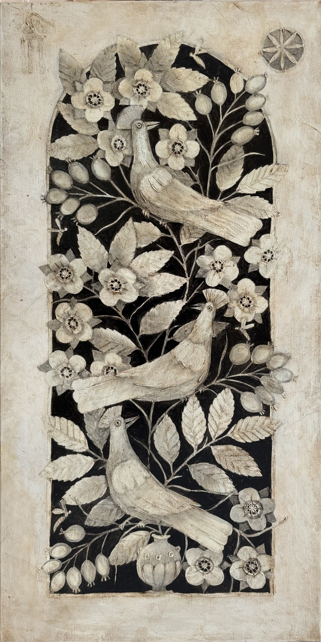 Painting for sale online - Three birds