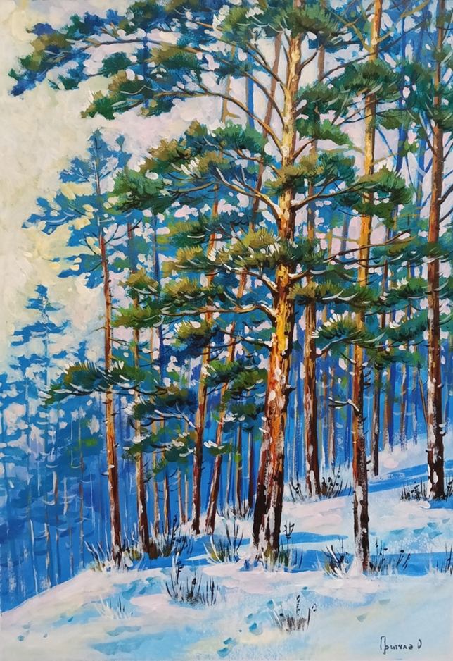Painting for sale online - Pines