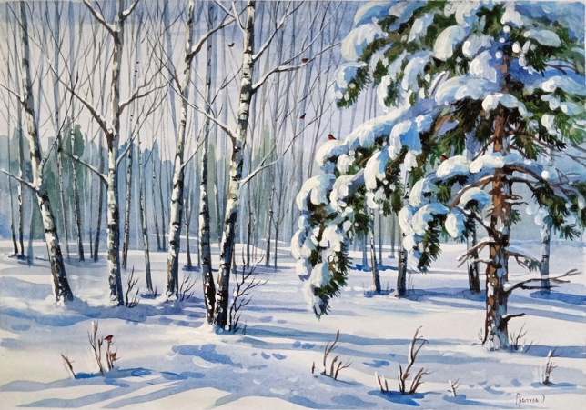 Painting for sale online - Ringing morning