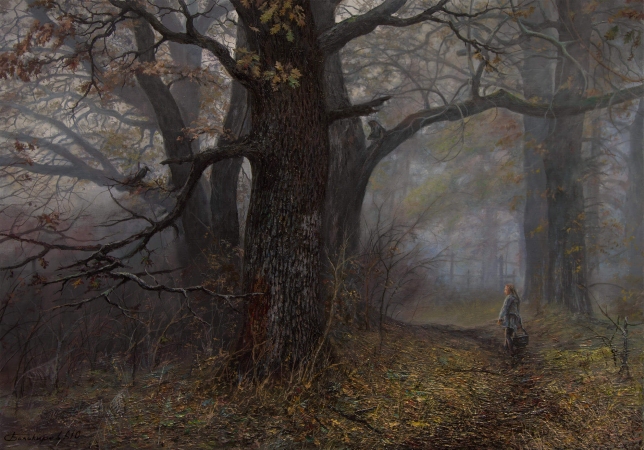 Painting for sale online - Sorcerer oaks