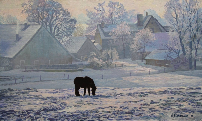 Painting for sale online - Frost