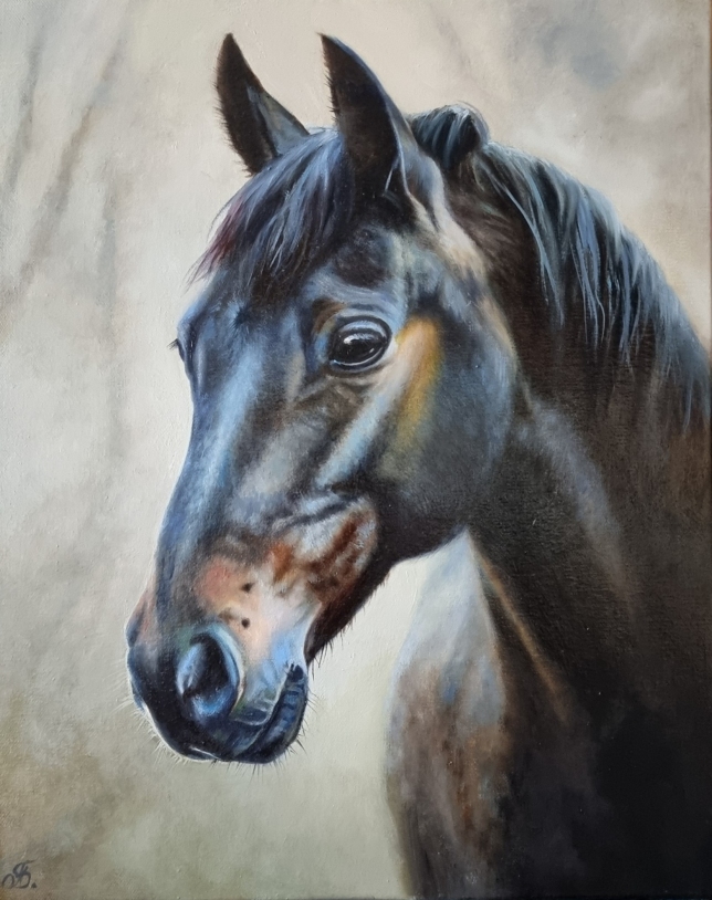 Painting for sale online - Faithful friend