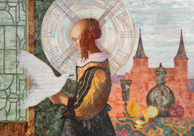 Painting for sale online - Letter from Delft