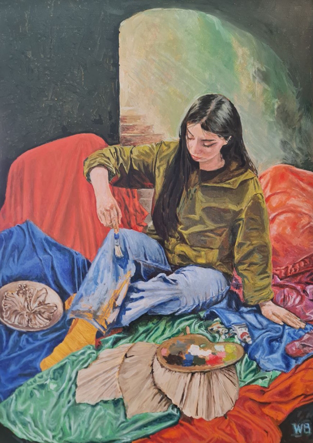 Painting for sale online - I am my Creator