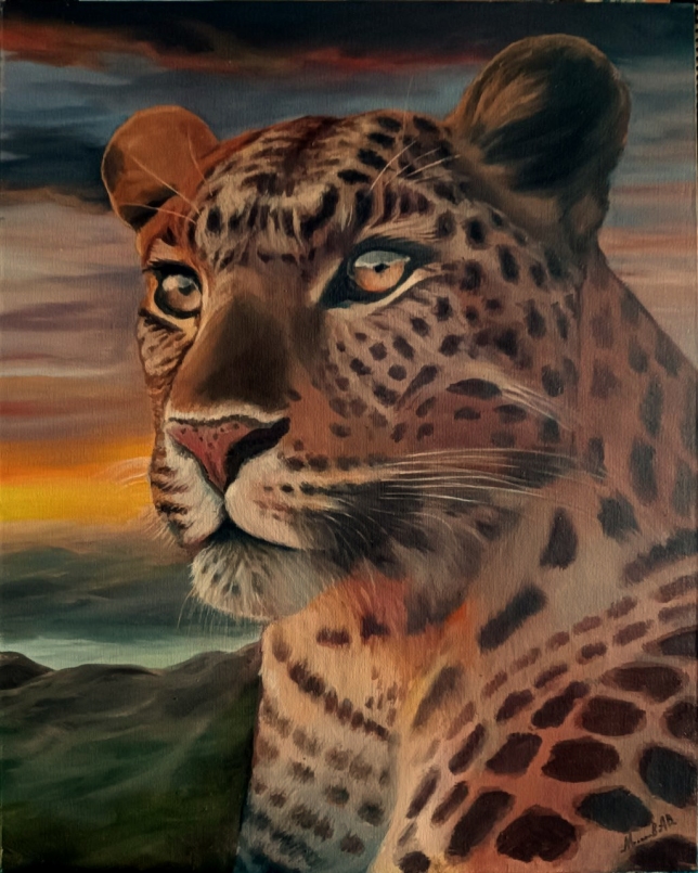 Painting for sale online - Leo