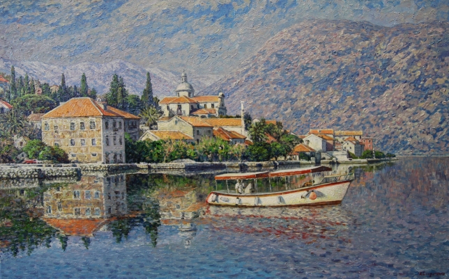 Painting for sale online - Montenegrin landscape