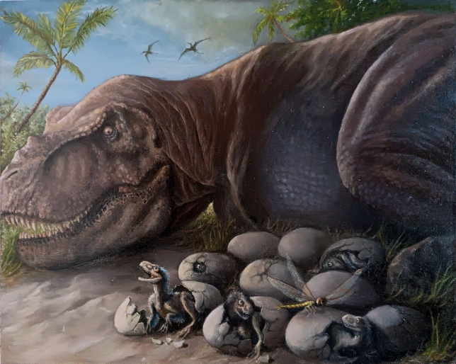 Painting for sale online - Meganeura