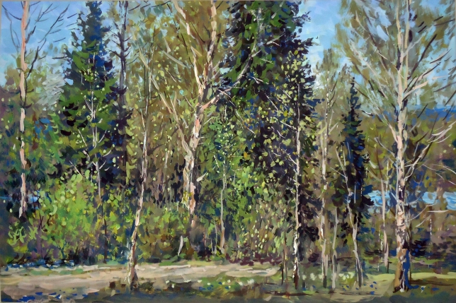 Painting for sale online - May afternoon