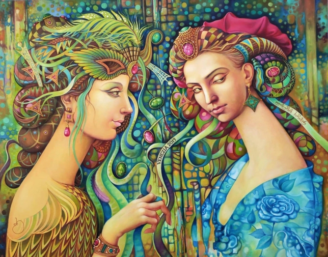 Painting for sale online - Venice Carnival