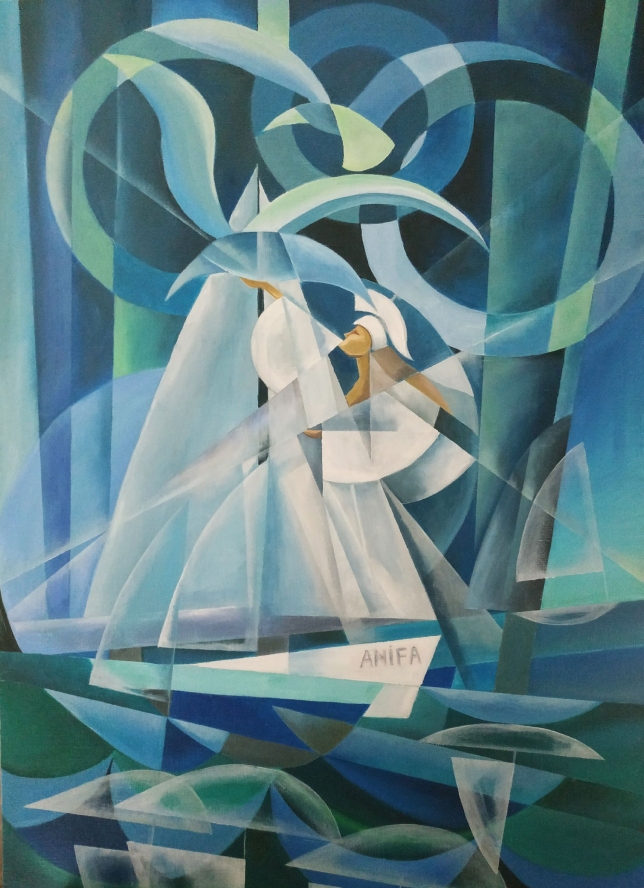 Painting for sale online - Athena