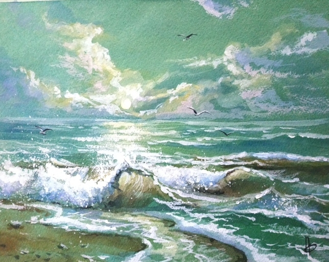 Painting for sale online - Seashore