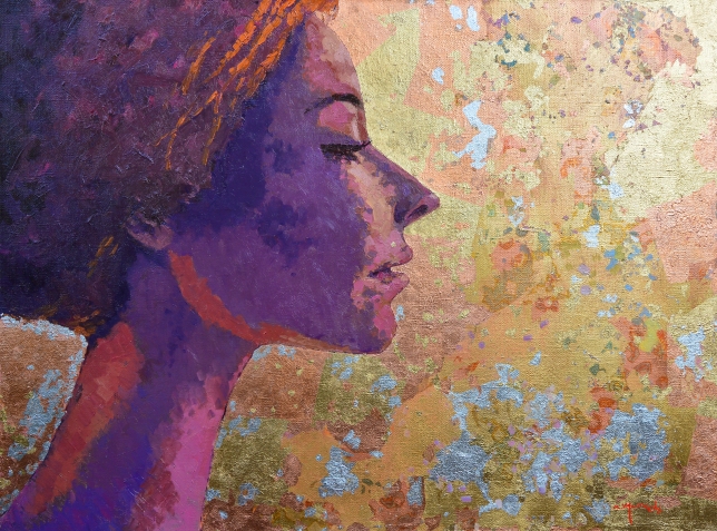 Painting for sale online - Golden autumn