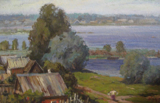 Painting for sale online - Summer day in Torropze