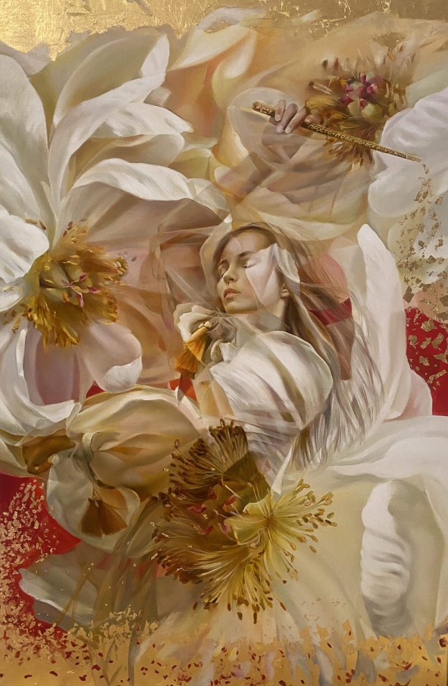 Painting for sale online - Flower magic