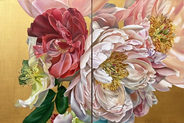 Painting for sale online - Peonies