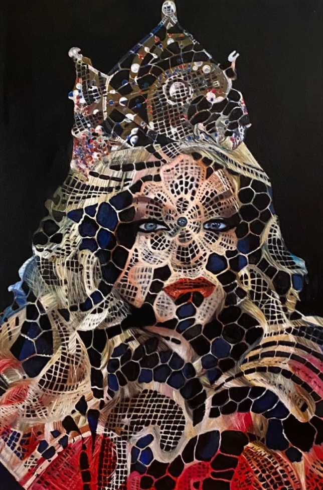 Painting for sale online - Destroying illusions