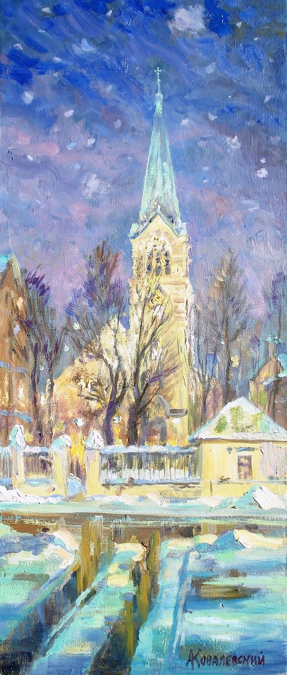 Painting for sale online - Cathedral of the Holy Apostles Peter and Paul