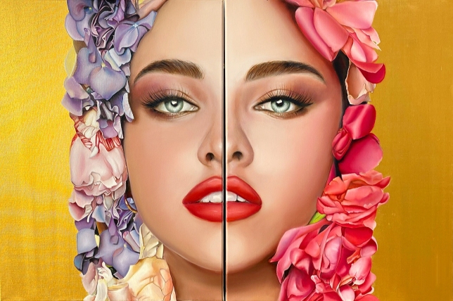 Painting for sale online - Hydrangeas