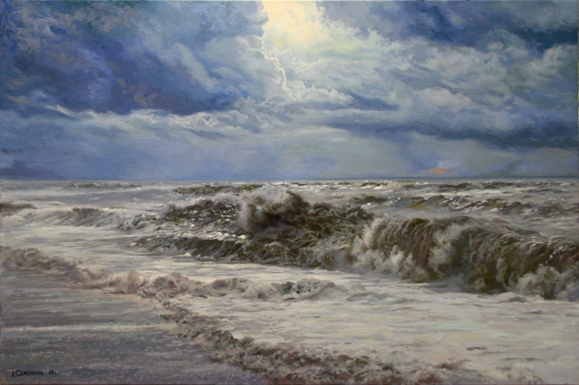 Painting for sale online - It's stormy