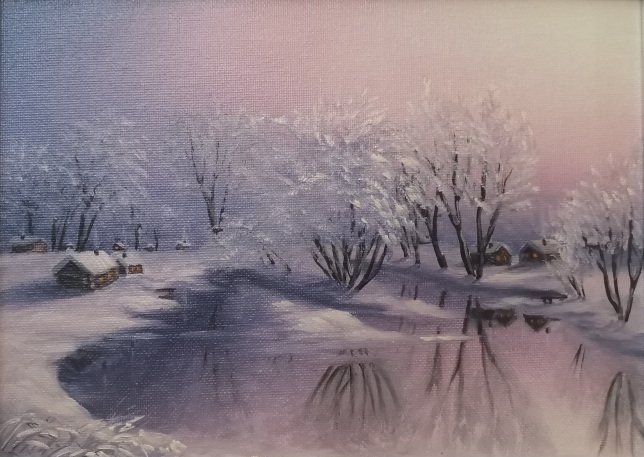 Painting for sale online - Silence