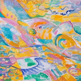 Painting for sale online - Sun glare