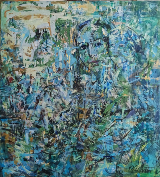 Painting for sale online - Dedicated to the mothers of Donetsk