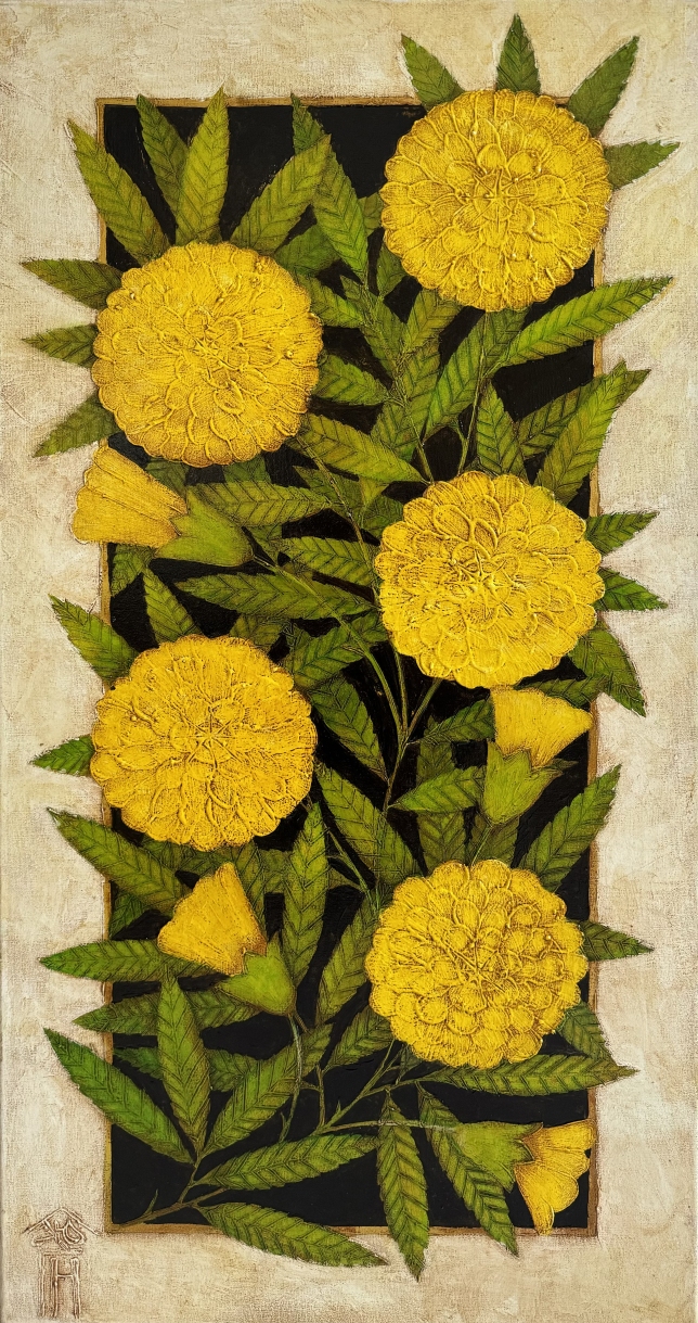 Painting for sale online - Asters