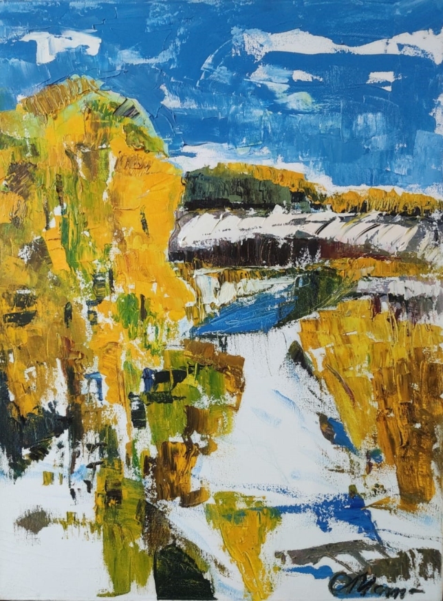 Painting for sale online - First snow