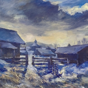 Painting for sale online - Evening in Taltsy