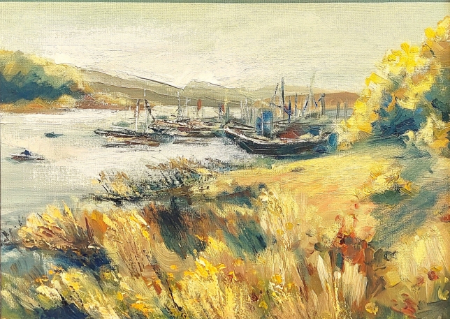 Painting for sale online - On the bays