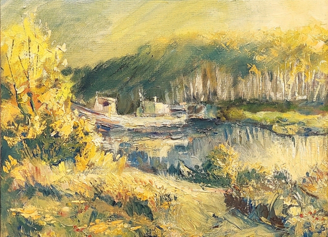 Painting for sale online - Chertugeevsky Bay