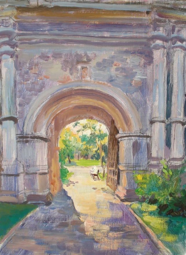 Painting for sale online - Summer evening in the Izmailovo estate