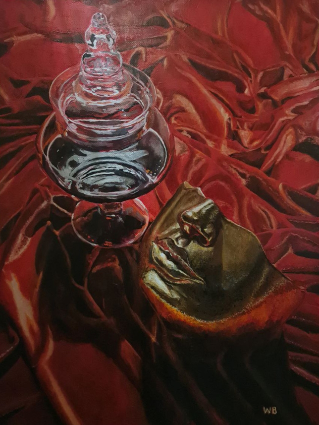 Painting for sale online - Golden Mask