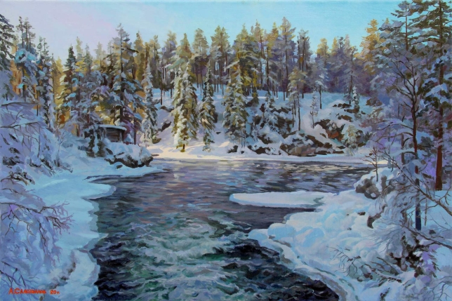 Painting for sale online - Clear day