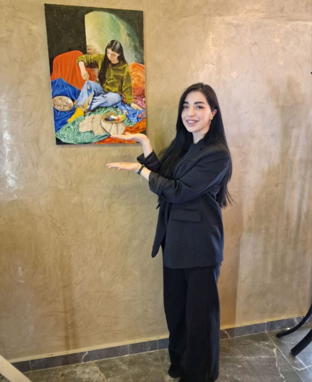 Painting for sale online - The creation process begins with an idea.