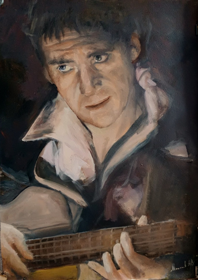 Painting for sale online - Vysotsky