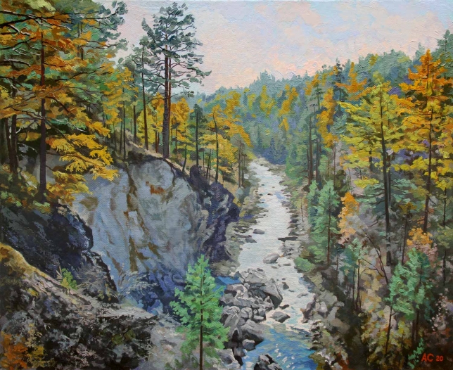 Painting for sale online - River