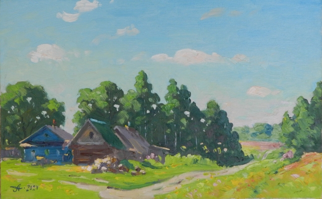 Painting for sale online - Alekseevka. Morning.