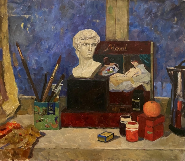 Painting for sale online - Evening still life