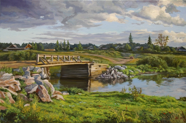 Painting for sale online - In Sokharevo